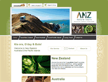 Tablet Screenshot of anznaturetours.com